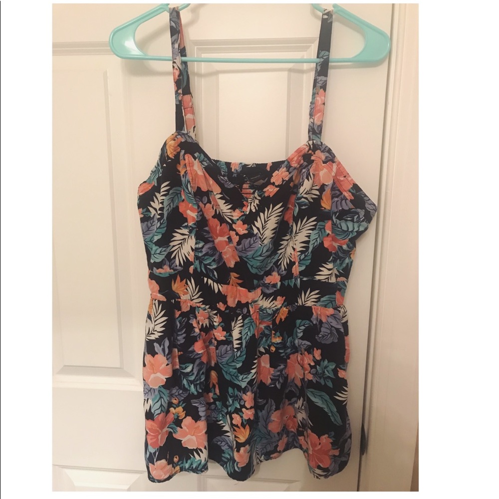 Flowy floral Torrid tank top